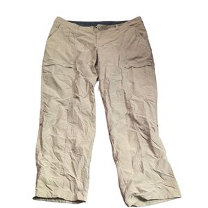 Exoficcio Tan Convertible Hooong Pants Size 10